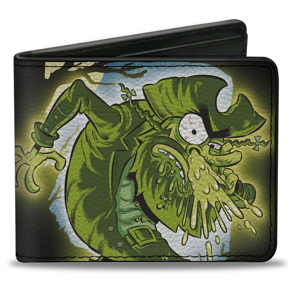 8208 Spongebob Squarepants Wallet, Bifold, Spongebob Squarepants, Vegan